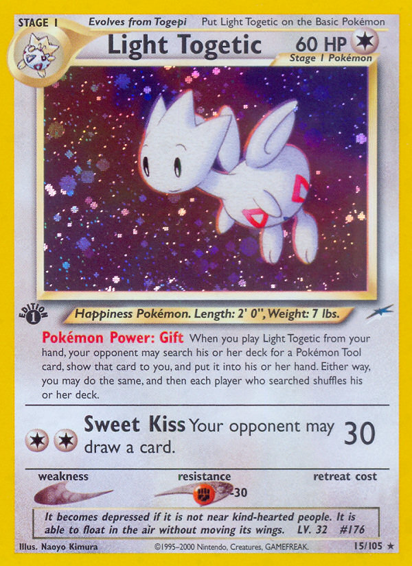 Light Togetic (15/105) [Neo Destiny 1st Edition] | Game Haven TX