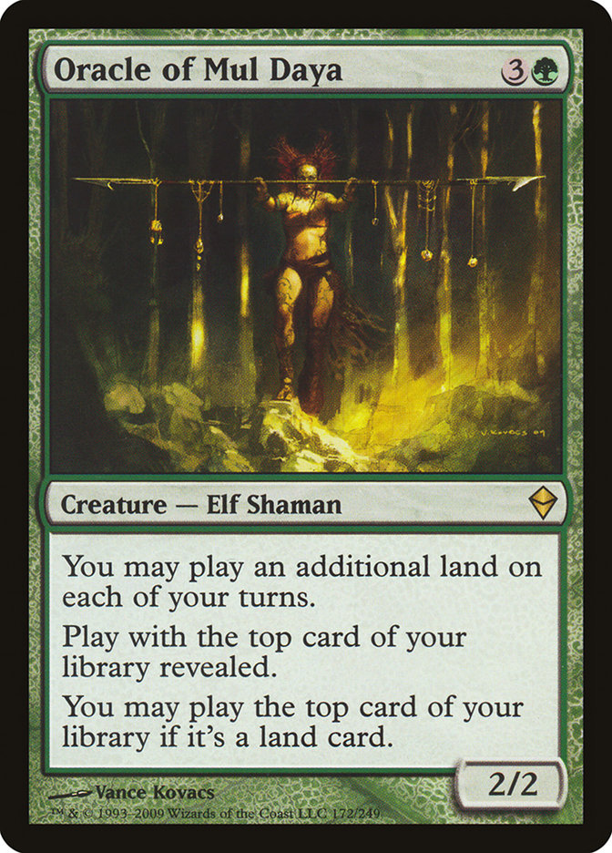 Oracle of Mul Daya [Zendikar] | Game Haven TX