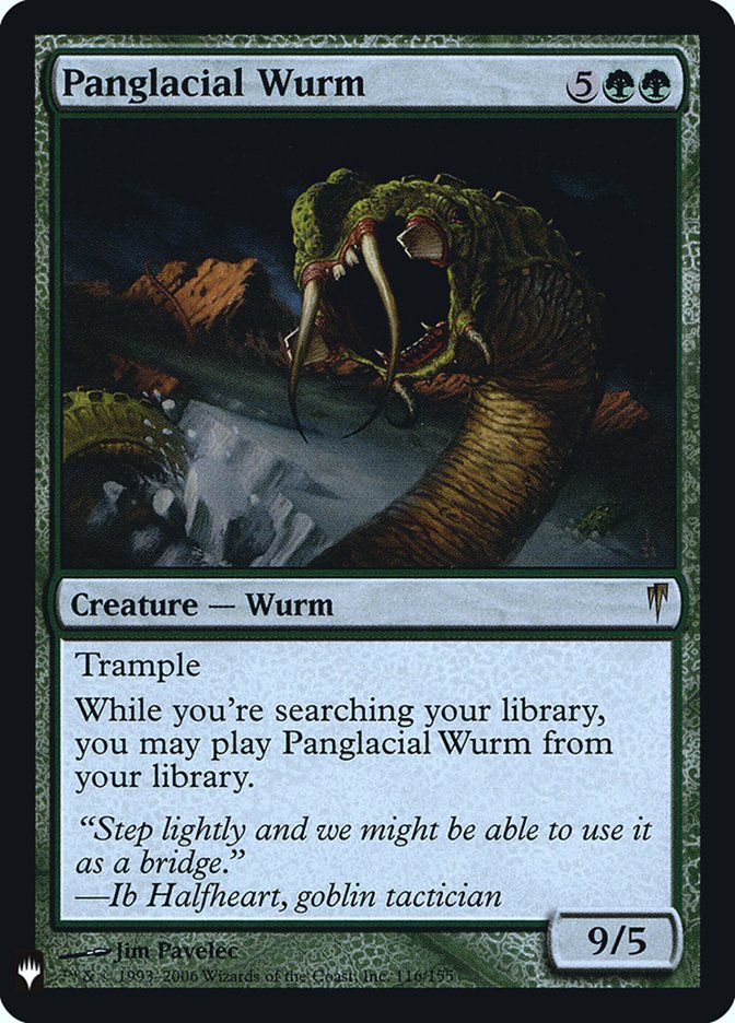 Panglacial Wurm [Mystery Booster] | Game Haven TX