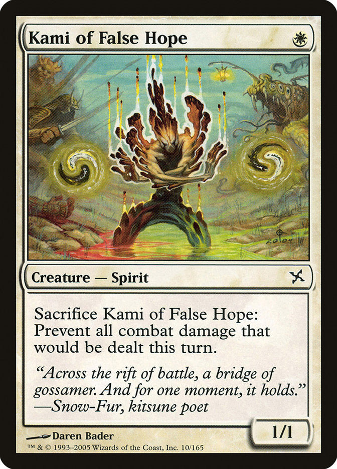 Kami of False Hope [Betrayers of Kamigawa] | Game Haven TX