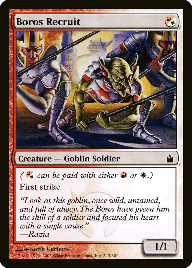 Boros Recruit [Ravnica: City of Guilds] | Game Haven TX