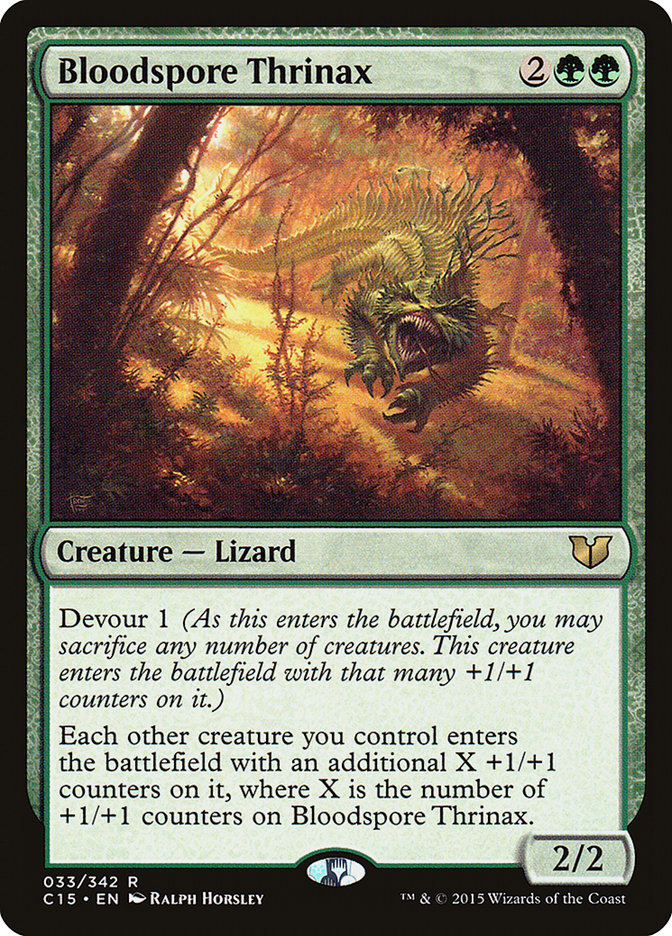 Bloodspore Thrinax [Commander 2015] | Game Haven TX