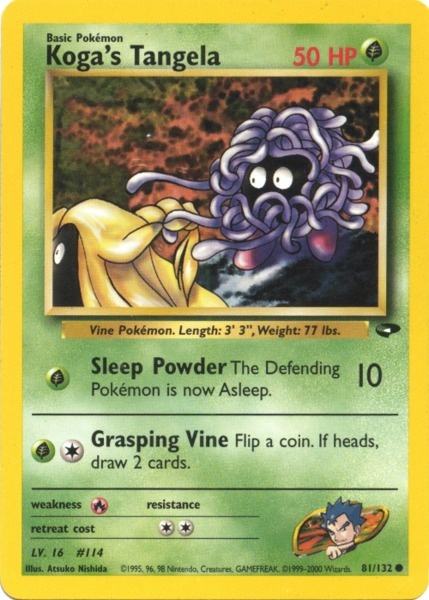 Koga's Tangela (81/132) [Gym Challenge Unlimited] | Game Haven TX