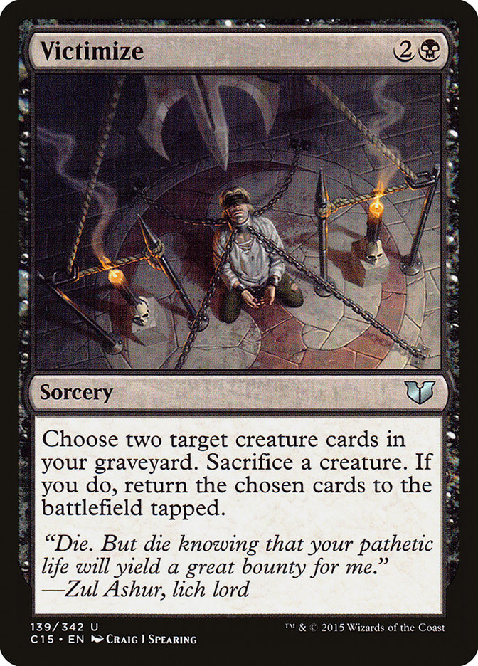 Victimize [Commander 2015] | Game Haven TX