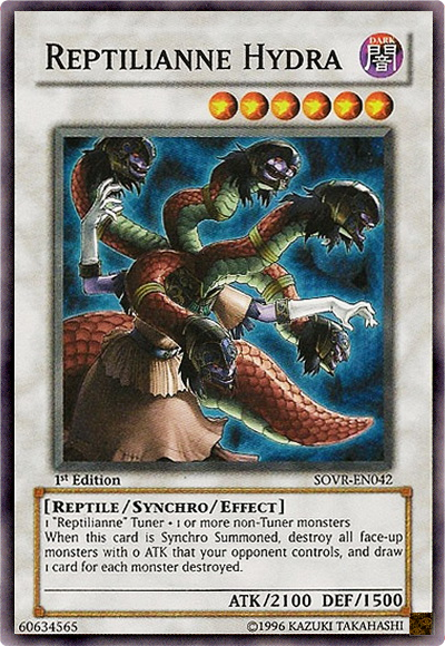Reptilianne Hydra [SOVR-EN042] Super Rare | Game Haven TX