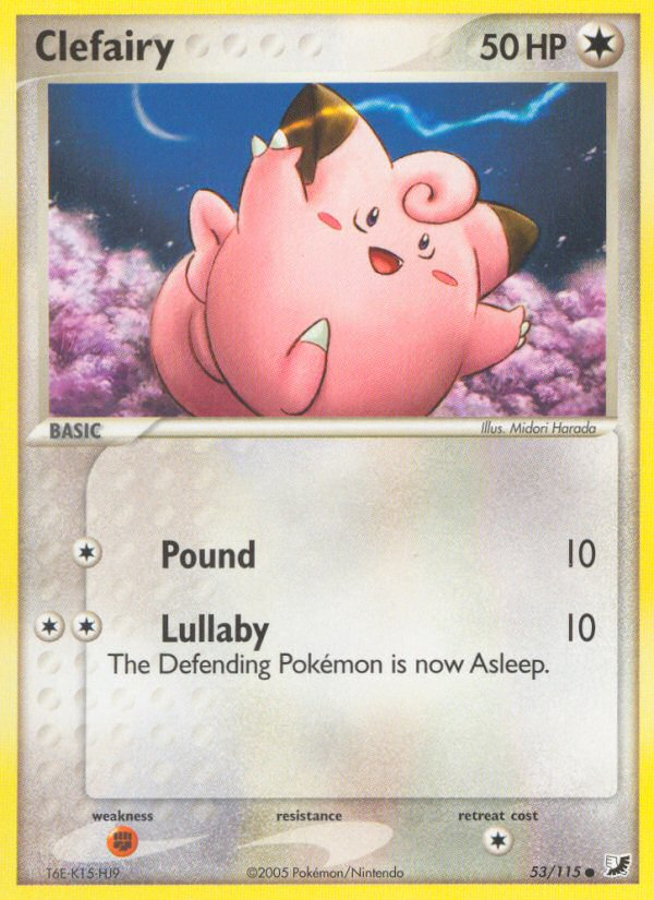 Clefairy (53/115) [EX: Unseen Forces] | Game Haven TX
