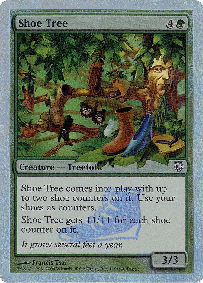 Shoe Tree (Alternate Foil) [Unhinged] | Game Haven TX