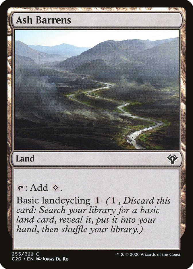 Ash Barrens [Commander 2020] | Game Haven TX