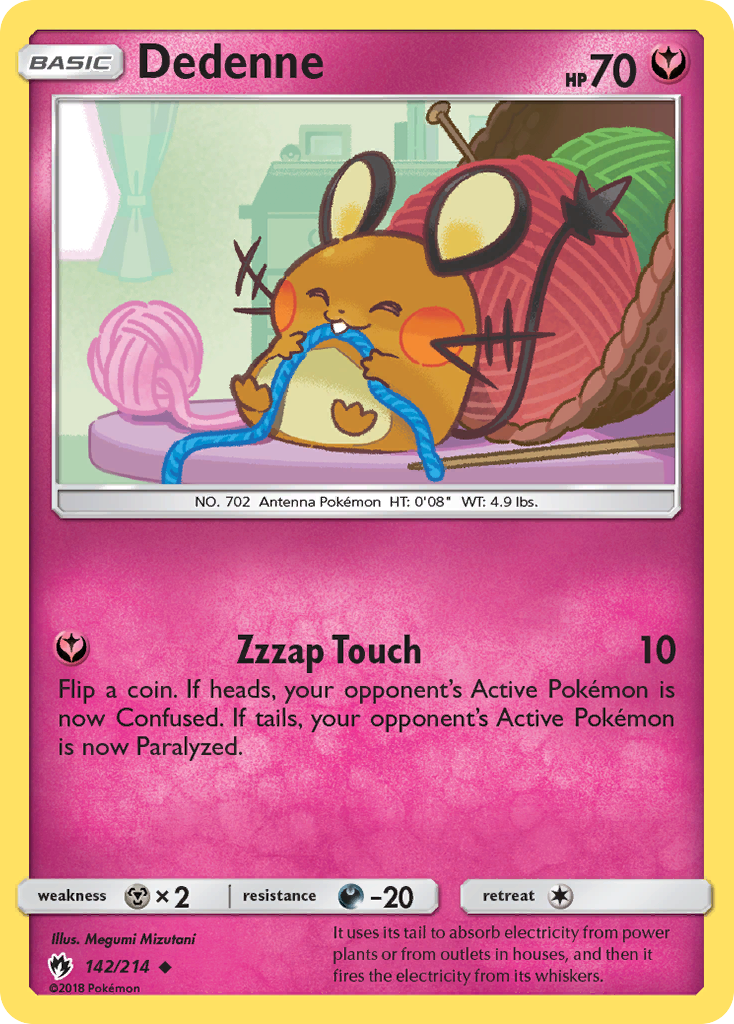 Dedenne (142/214) [Sun & Moon: Lost Thunder] | Game Haven TX
