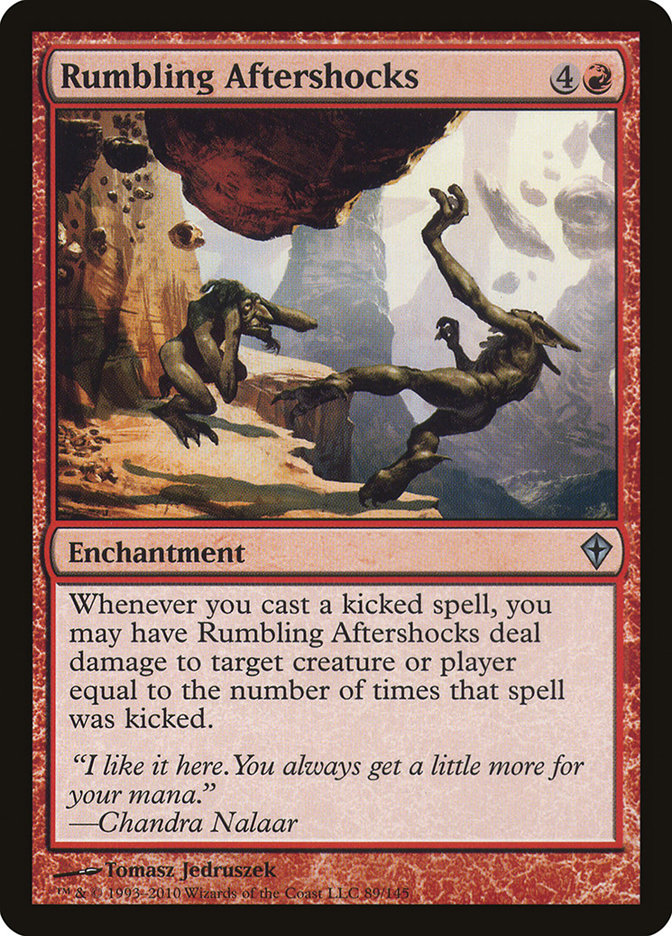 Rumbling Aftershocks [Worldwake] | Game Haven TX