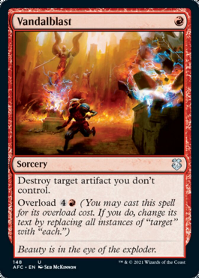 Vandalblast [Dungeons & Dragons: Adventures in the Forgotten Realms Commander] | Game Haven TX