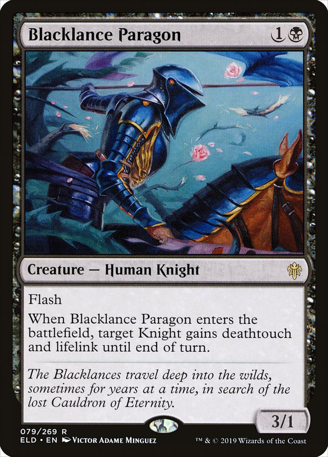 Blacklance Paragon [Throne of Eldraine] | Game Haven TX