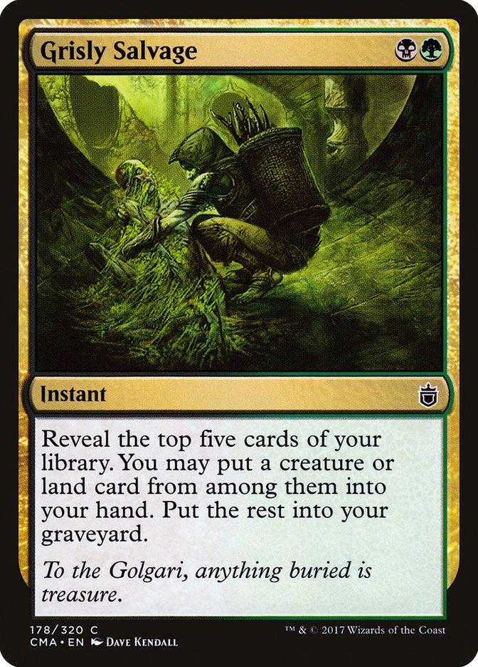 Grisly Salvage [Commander Anthology] | Game Haven TX