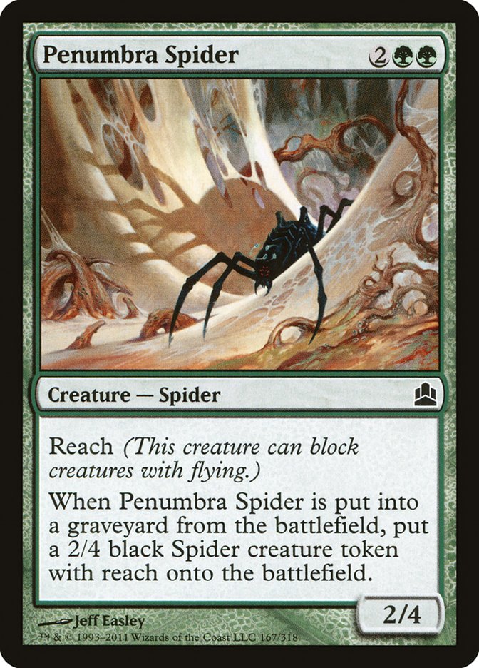 Penumbra Spider [Commander 2011] | Game Haven TX