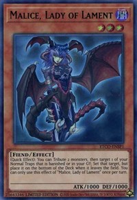 Malice, Lady of Lament (UR) [ETCO-ENSP1] Ultra Rare | Game Haven TX