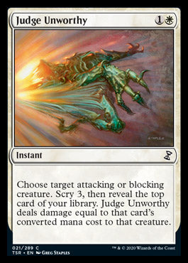 Judge Unworthy [Time Spiral Remastered] | Game Haven TX