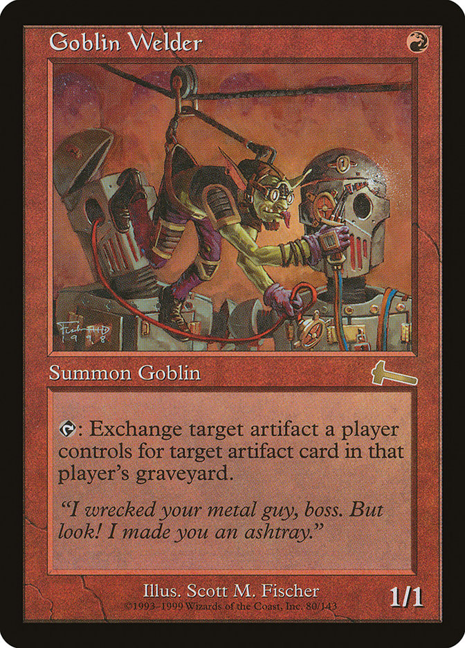 Goblin Welder [Urza's Legacy] | Game Haven TX