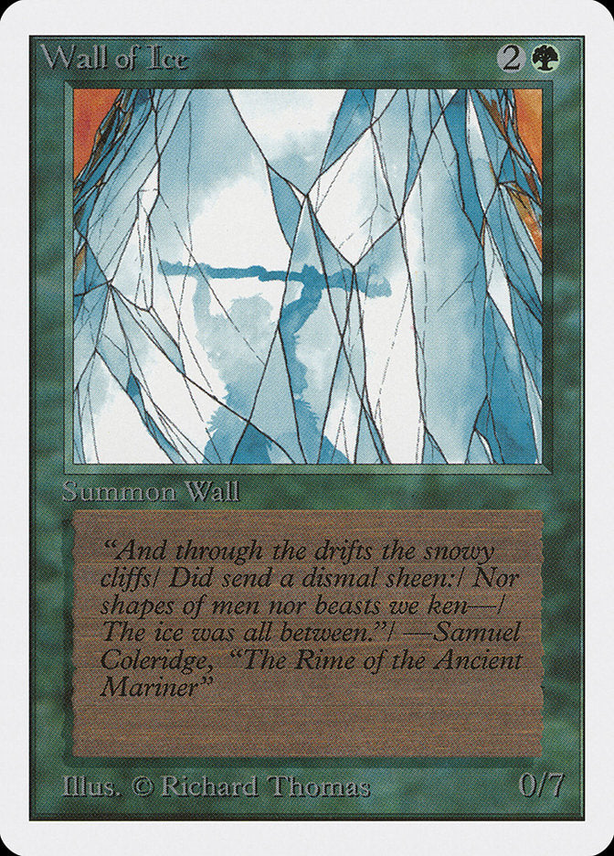 Wall of Ice [Unlimited Edition] | Game Haven TX