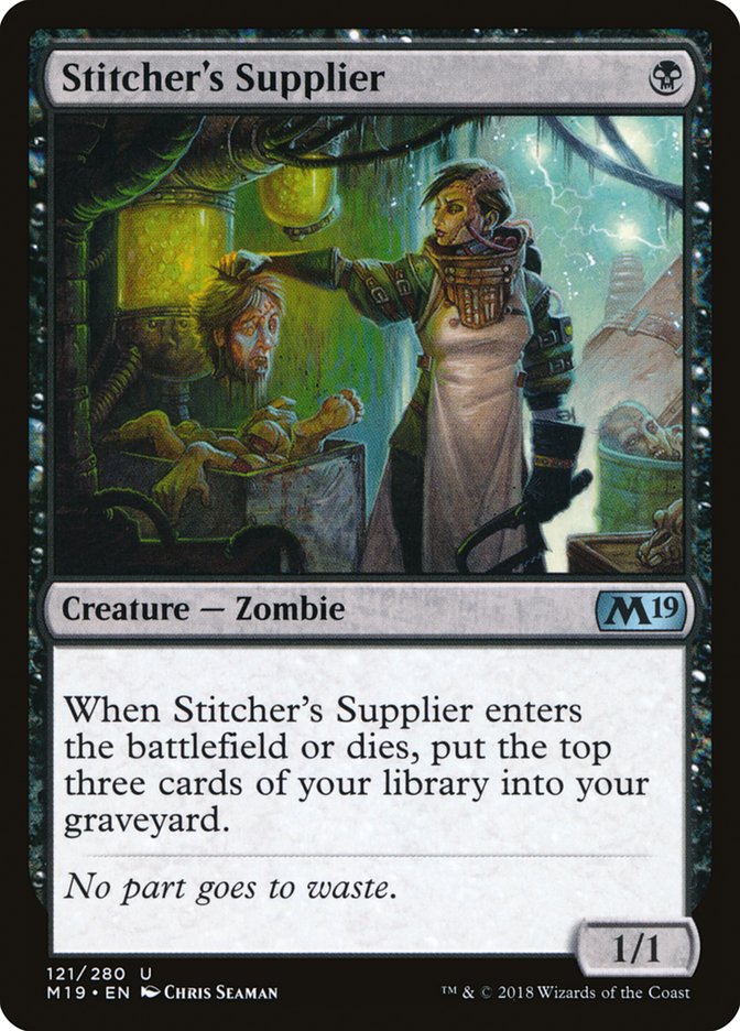 Stitcher's Supplier [Core Set 2019] | Game Haven TX