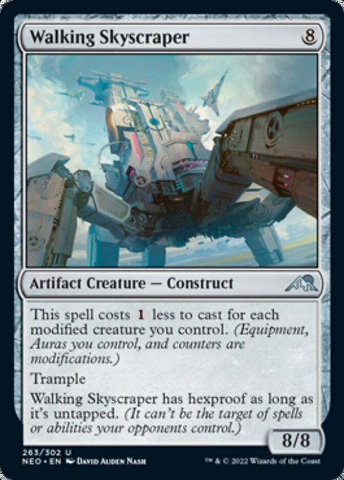 Walking Skyscraper [Kamigawa: Neon Dynasty] | Game Haven TX