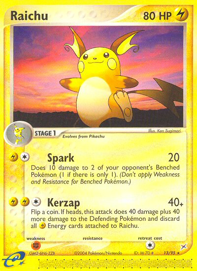 Raichu (13/95) [EX: Team Magma vs Team Aqua] | Game Haven TX