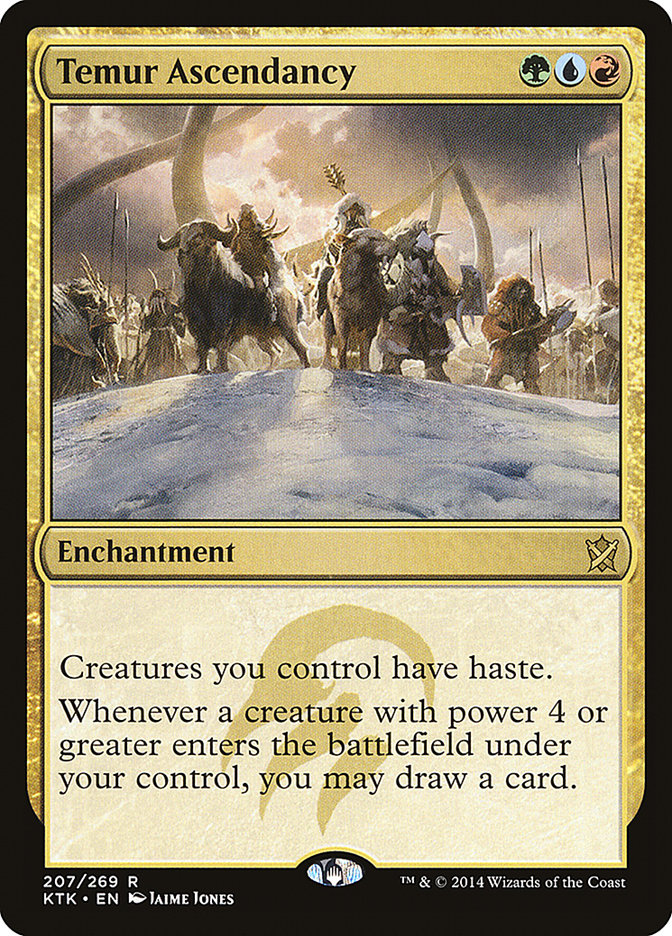 Temur Ascendancy [Khans of Tarkir] | Game Haven TX