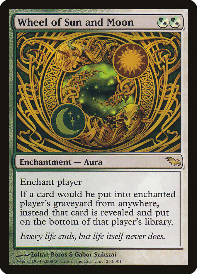 Wheel of Sun and Moon [Shadowmoor] | Game Haven TX