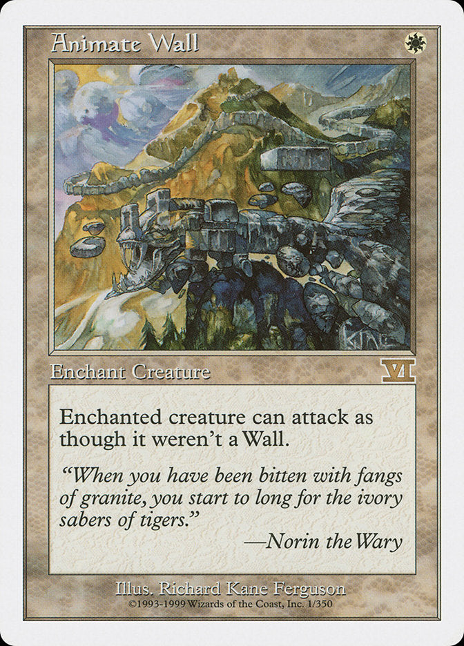 Animate Wall [Classic Sixth Edition] | Game Haven TX
