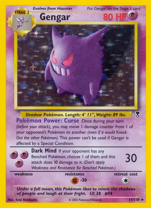 Gengar (11/110) [Legendary Collection] | Game Haven TX
