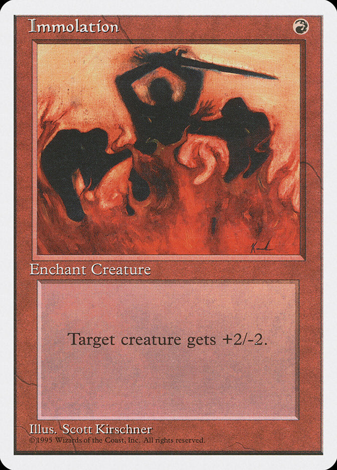 Immolation [Fourth Edition] | Game Haven TX