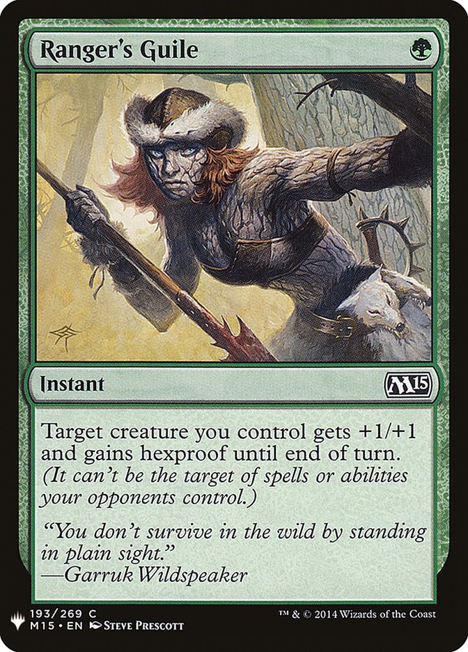 Ranger's Guile [Mystery Booster] | Game Haven TX