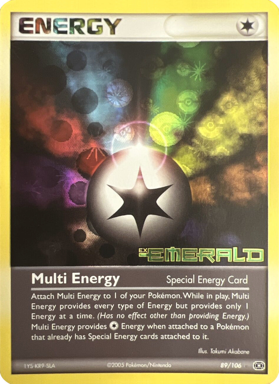 Multi Energy (89/106) (Stamped) [EX: Emerald] | Game Haven TX