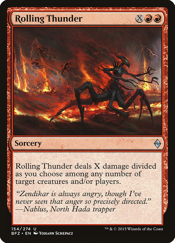 Rolling Thunder [Battle for Zendikar] | Game Haven TX