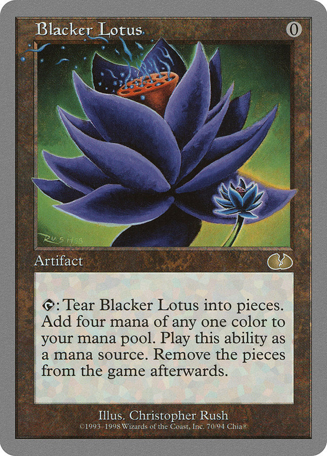 Blacker Lotus [Unglued] | Game Haven TX