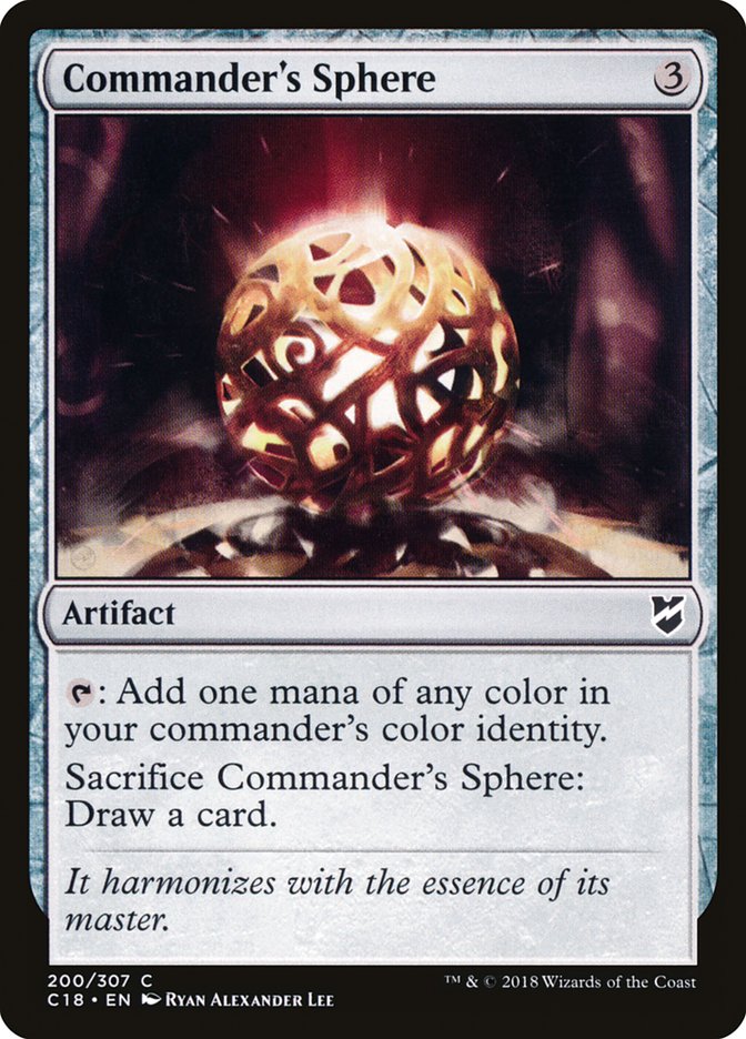 Commander's Sphere [Commander 2018] | Game Haven TX