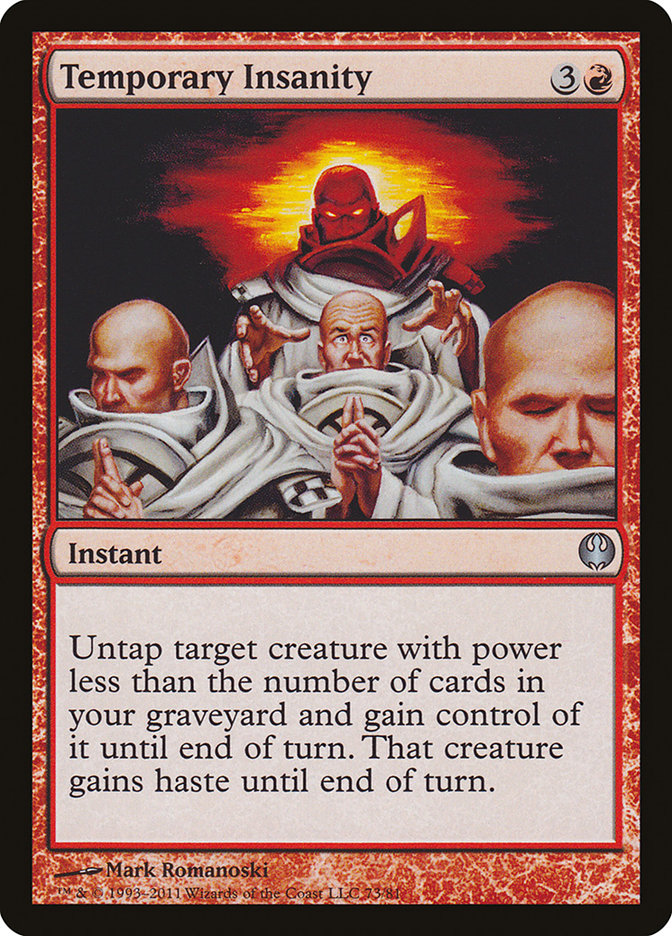 Temporary Insanity [Duel Decks: Knights vs. Dragons] | Game Haven TX