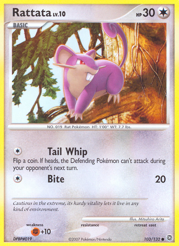 Rattata (103/132) [Diamond & Pearl: Secret Wonders] | Game Haven TX