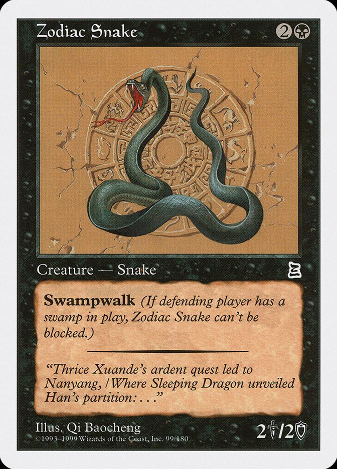 Zodiac Snake [Portal Three Kingdoms] | Game Haven TX