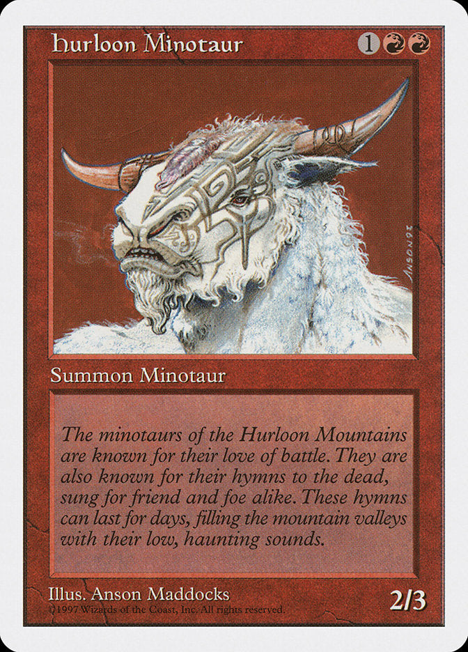 Hurloon Minotaur [Fifth Edition] | Game Haven TX