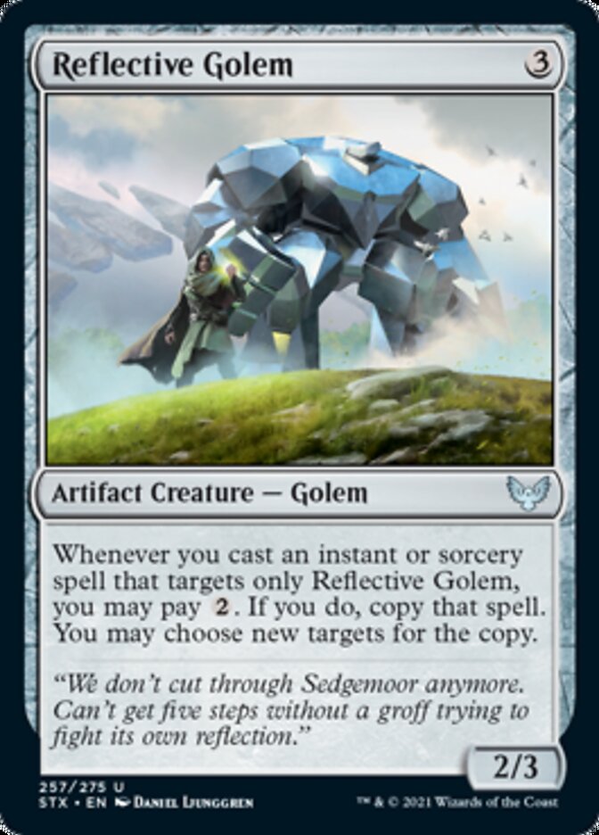 Reflective Golem [Strixhaven: School of Mages] | Game Haven TX