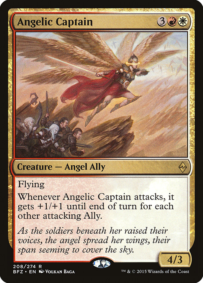 Angelic Captain [Battle for Zendikar] | Game Haven TX