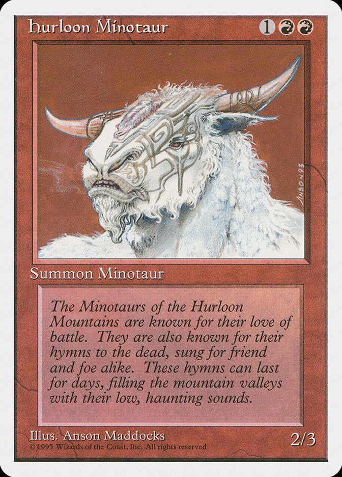 Hurloon Minotaur [Fourth Edition] | Game Haven TX