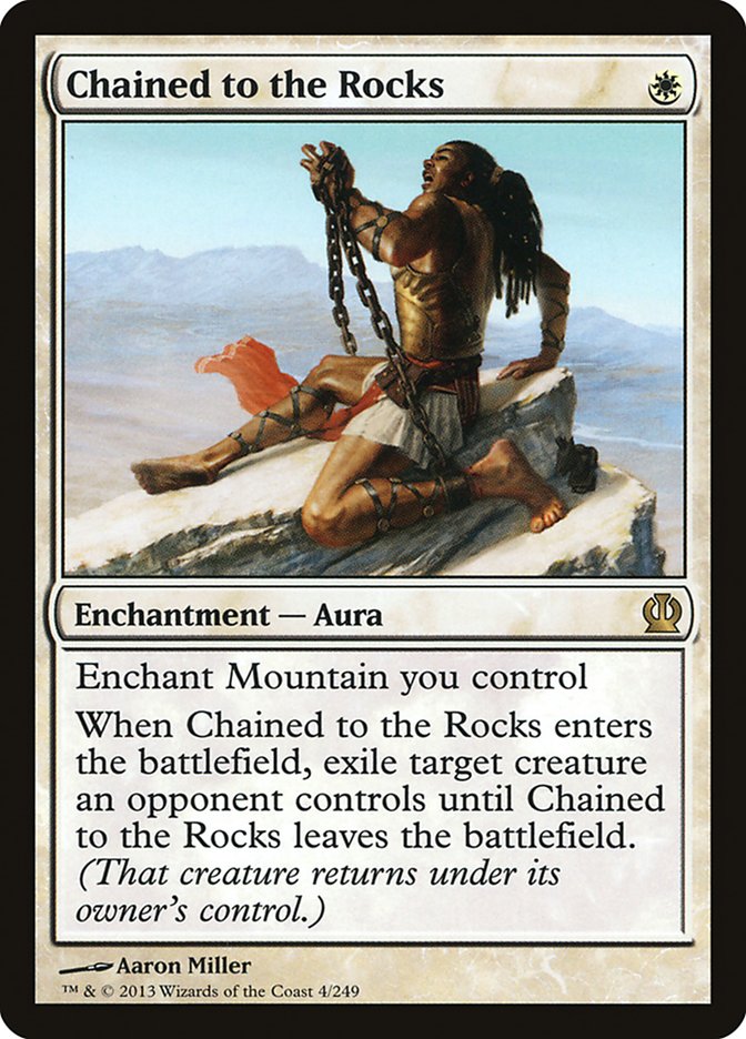 Chained to the Rocks [Theros] | Game Haven TX