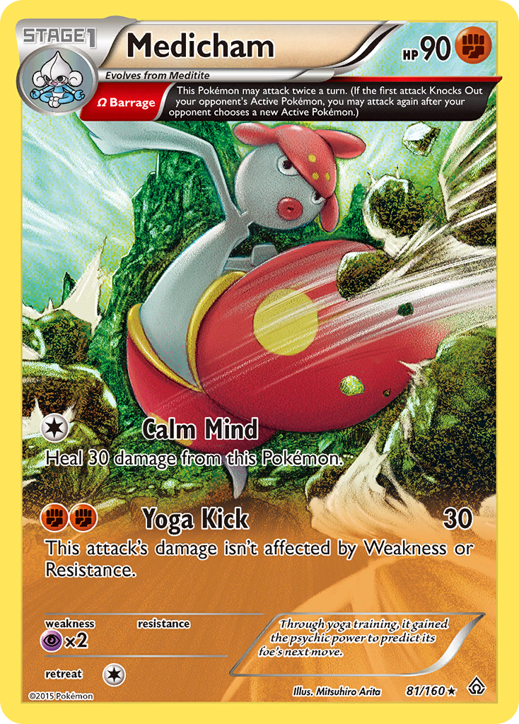 Medicham (81/160) [XY: Primal Clash] | Game Haven TX