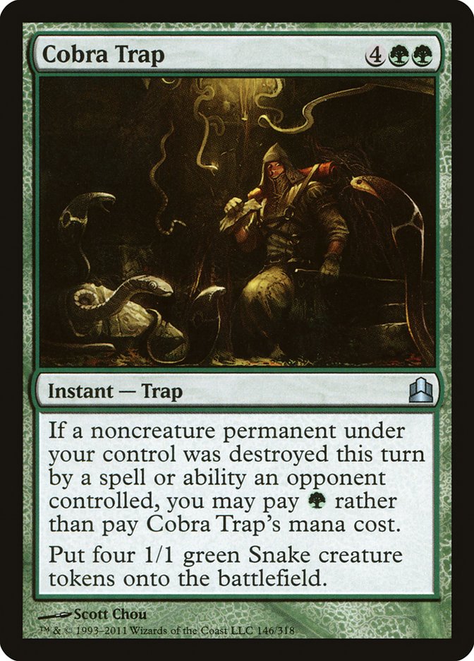 Cobra Trap [Commander 2011] | Game Haven TX