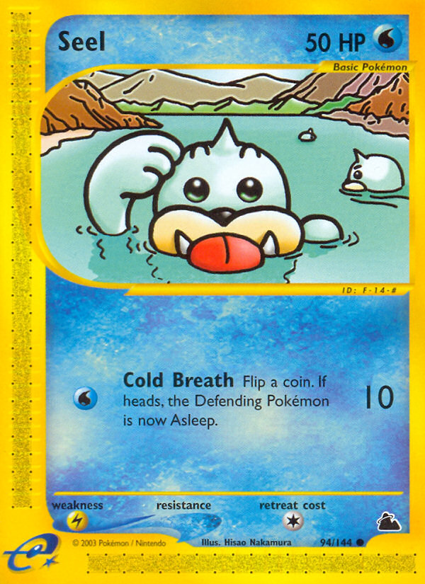 Seel (94/144) [Skyridge] | Game Haven TX