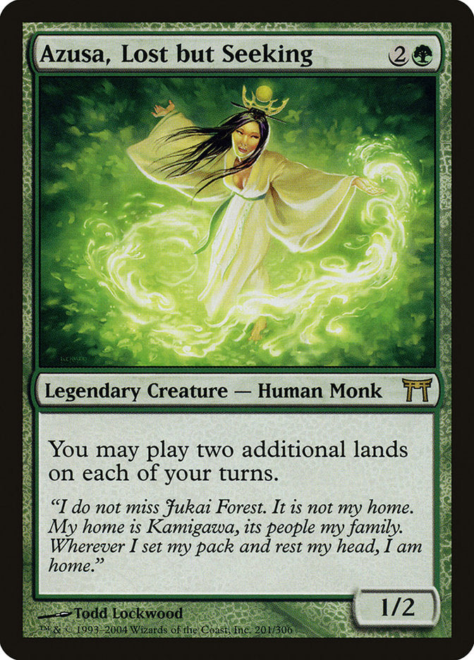 Azusa, Lost but Seeking [Champions of Kamigawa] | Game Haven TX