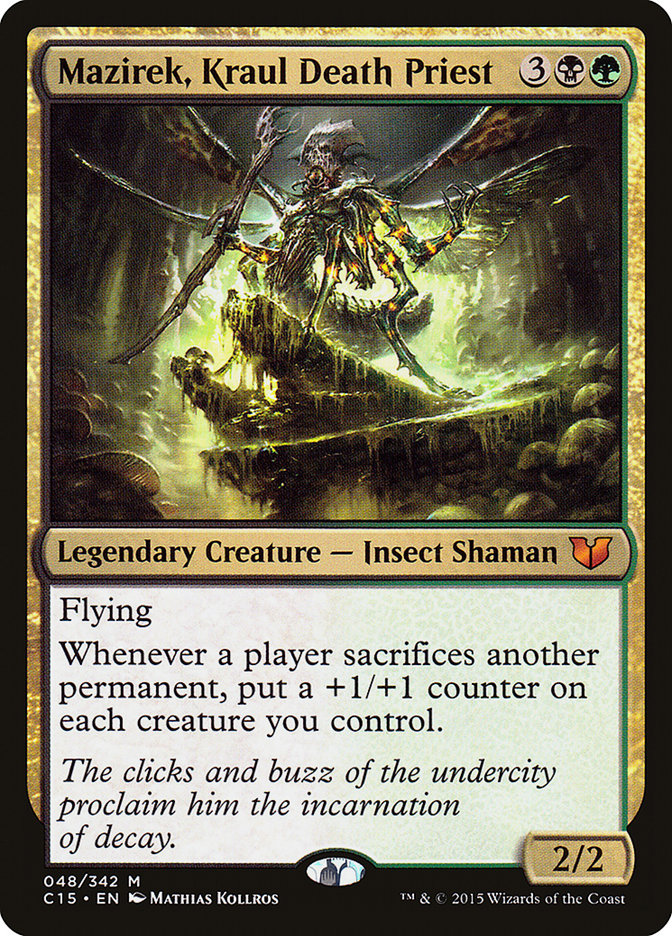 Mazirek, Kraul Death Priest [Commander 2015] | Game Haven TX