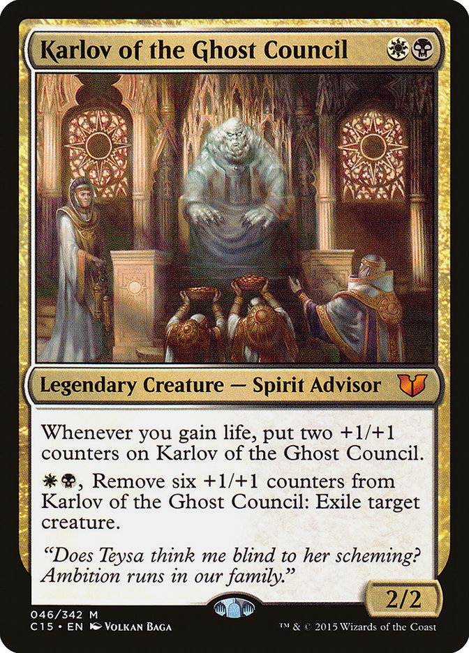 Karlov of the Ghost Council [Commander 2015] | Game Haven TX