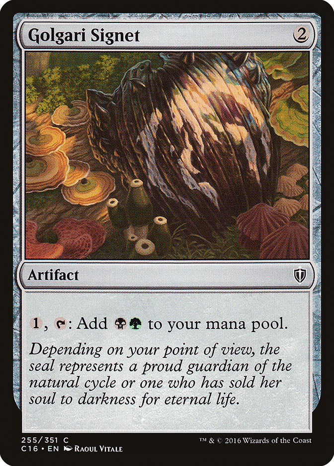 Golgari Signet [Commander 2016] | Game Haven TX